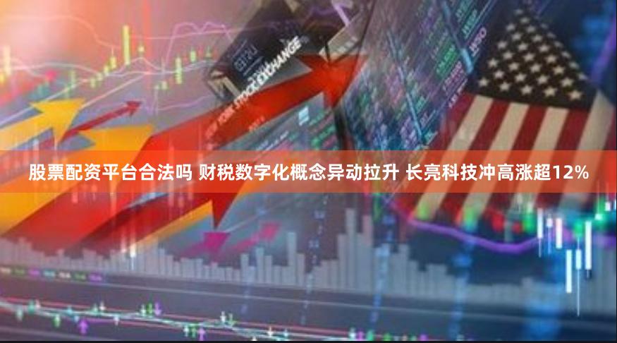 股票配资平台合法吗 财税数字化概念异动拉升 长亮科技冲高涨超12%