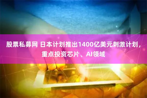 股票私募网 日本计划推出1400亿美元刺激计划，重点投资芯片、AI领域
